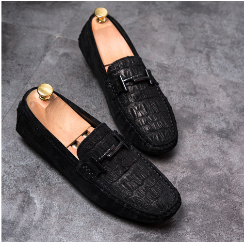 Casual Shoes Men's Peas Shoes Driving Low-Top Flat Shoes